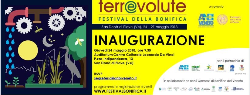 Terrevolute – San Donà di Piave 24 – 27 maggio 2018